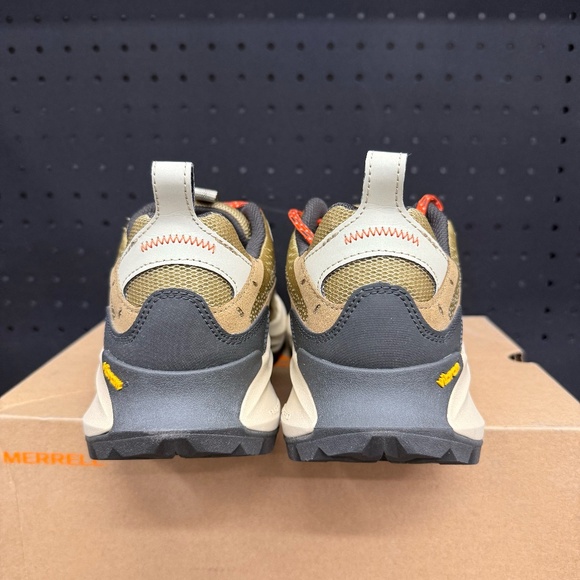 New W/ Box! Men's Merrell Moab Speed 2 Coyote Tan Moderate Hiking Trail Sneakers - Picture 4 of 5